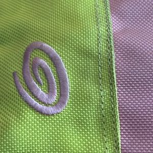 Timbuk2 cargo tote pink & greens